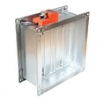 thumbnail image 3 of 200-400mm Electric Air Damper Valve Ventilation Pipe Valve Check valve regulating valve Galvanized /stainless steel material, 3 of 3