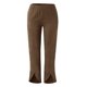 thumbnail image 3 of Gibobby pantalones holgados mujer Pantalones sueltos casuales de color sólido para mujer Pantalones rectos Pantalones de pana con bolsillo ancho bifurcado (Marrón, S), 3 of 5