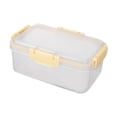 thumbnail image 4 of Fiocias Food Storage Container Food Lunch Container with Lids Salad Snack Box Leakproof S, 4 of 9