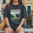 thumbnail image 5 of Scenic Tennessee State Great Smoky Mountains T-Shirt, Black Bear and Wildflower Nature Tee  and Travel Souvenir, 5 of 10