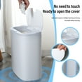 thumbnail image 5 of ESULOMP Touchless Sensor Trash Can Gallon Small Capacity Trash Can with Lid Sensor Kitchen Bin Recycling for Kitchen,Living Room,Office 12.05 x 6.06 x 11.1 inches, 5 of 8