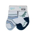 thumbnail image 2 of Carter's Child of Mine, Infant Baby Boy Dino Socks, 6 Pack, Size Newborn-6 Months, 2 of 3