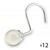 Elegant Home Fashions Acrylic Mocha Globe Hooks