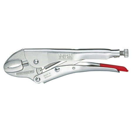 UPC: 0843221001711 | KNIPEX Tools 41 04 250  10-Inch Round Jaw Locking Pliers