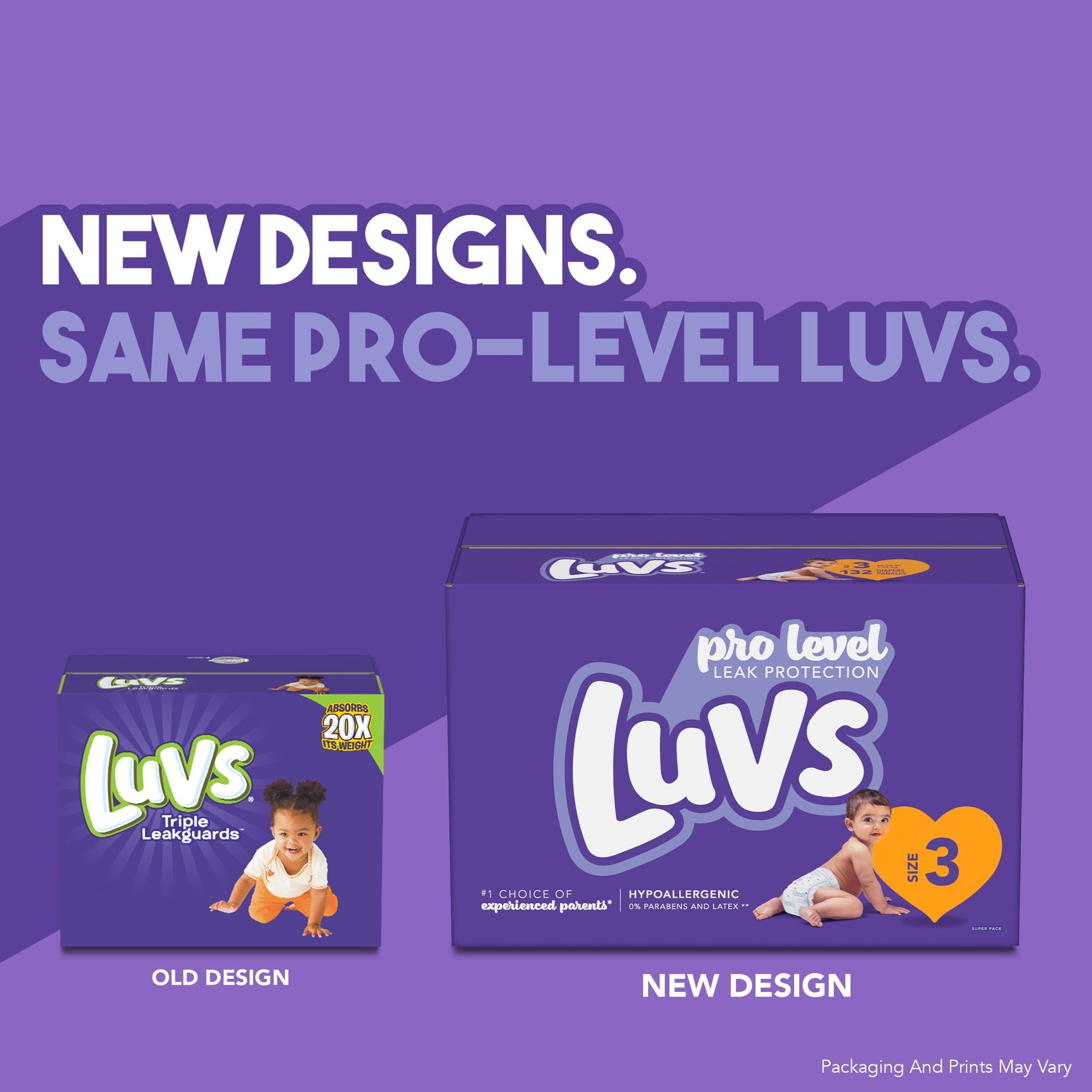 Luvs Pro Level Leak Protection Diapers Size 1 37 Count