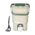 thumbnail image 1 of LOVIVER Compost Bucket 21L Sealed Food Waste Compost Bin for Balcony Backyard Garden Green, 1 of 8