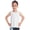 White, variant on CHICTRY Girls Casual Split Back Tank Top Solid Color Sleeveless Camisole Sports Vest Tops Black 6