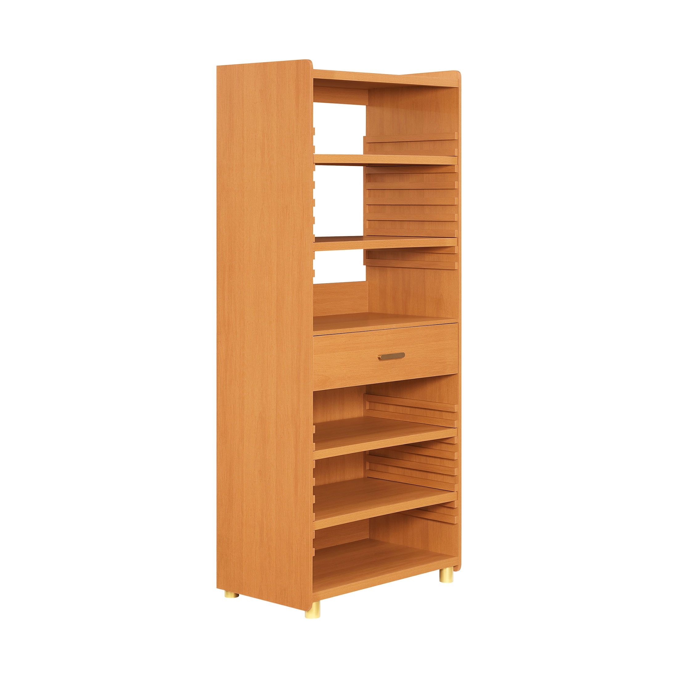 Beautiful Maurice Bookcase by Drew Barrymore, Cherry Finish