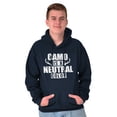 thumbnail image 5 of Camo is a Neutral Color Cute Hunter Unisex Plus Size Hoodie Brisco Brands 4X, 5 of 6