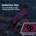 thumbnail image 5 of UOSIA Dog Winter Coat Waterproof Dog Puffer Jacket Windproof Dog Coats for Large Dogs, 5 of 6