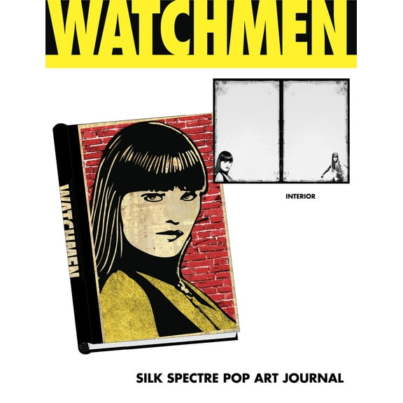 Watchmen - Journal - Spiral Bound Silk Spector Pop Art
