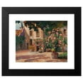 thumbnail image 2 of Victor Charreton 24x20 Black Modern Framed Museum Art Print Titled - French Courtyard, 2 of 5