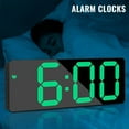 thumbnail image 4 of SharkTRUE Digital Alarm Clock, LED Alarm Clock for Bedroom, Electronic Desktop Clock with Large Display, Adjustable Brightness and Snooze Model for Bedroom, Desk, Office, 4 of 9