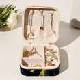 thumbnail image 6 of Halloween Witch Hat Travel Portable Square Organizer Box: Earring Organizer & Jewelry Display for Girls and Women, 6 of 6