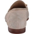 thumbnail image 3 of Sam Edelman Loraine Mink Almond Toe Slip On Stacked Heel Fashion Loafers (Mink, 6), 3 of 6
