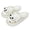 White, variant on Big Eye Dog Slippers, 3D Funny Tongue Kiss Slipper Non-slip with Cushioned Thick Sole Lightweight Shower Beach Slides