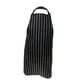 thumbnail image 1 of Delantal Hugo Babero delantal a rayas lavable para cocina cafetería chefs carniceros, 1 of 10
