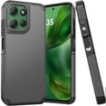 thumbnail image 2 of For Motorola Moto G Power 5G (2025) Case, Ultra Slim Corner Protection Shock Absorption Hybrid Dual Layer Hard PC + TPU Rubber Armor Defender Phone Cover (Gray), 2 of 12