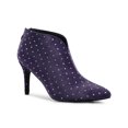 thumbnail image 1 of Unique Bargains Bottines à Talon Aiguille pour Femme à Bout Pointu en V Violet (Taille 9), 1 of 8
