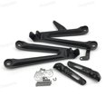 thumbnail image 2 of New Rear Passenger Foot Pegs Bracket Fit Honda CBR1000RR 2004-2007 Black, 2 of 5