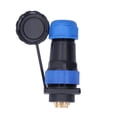 thumbnail image 1 of Waterproof Plug Socket, SP28  Electrical Wire Connector Soldering Wiring Copper Contacts 25A  For Marine Equipments For Instruments 3 Pin,5 Pin,6 Pin,7 Pin,8 Pin, 1 of 8