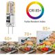 thumbnail image 4 of 10x G4 LED lamps 12V AC/DC Warm white 3000K 2W, dimmable - WELLNGS, 4 of 5