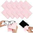 thumbnail image 1 of Andibro 10 Pcs Microfibre Glasses Cleaning Cloths, Soft Glasses Cleaner Cloth Lens Cleaning Cloth Reusable Eyeglasses Cleaning Tool for Camera Lens Cell Phone Screens Cleaner Accessories(Pink), 1 of 7