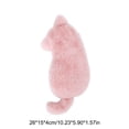 thumbnail image 3 of Estuche de peluche con forma de gato | Bolsa de almacenamiento con diseño de animales de dibujos animados | Estuche suave y mullido para lápices para niños, 3 of 6