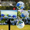 thumbnail image 5 of Hydrangea Flowers with Butterflies Mailbox Covers Magnetic Standard Size 21" X 18" Spring Summer Welcome Mailbox Wraps Post Letter Box Cover for Garden Yard Home Decor Outdoor Decorations, 5 of 6