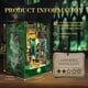 thumbnail image 4 of Kit de rincón para libros DIY STRUCWOOD 3D, rompecabezas de madera con forma de casa de serpientes, 4 of 9