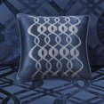 thumbnail image 6 of Home Essence Morgan 7 Piece Velvet Comforter Set, Queen, Navy, 6 of 14