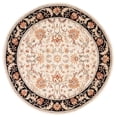 thumbnail image 2 of Safavieh Easy Care Myrtle Floral Area Rug, Ivory/Black, 6' x 6' Round, 2 of 11