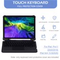 thumbnail image 2 of Teclado Bluetooth Con Funda De Cuero Pu Con Función De Soporte Para Ipad Pro11 (2020/2018) /Ipad Air 4 10.9 (2020) Moyic EL012234-00, 2 of 6