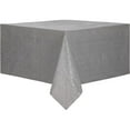 thumbnail image 1 of Mainstays textured grey PEVA tablecloth, 1 of 1