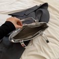 thumbnail image 3 of Bolso para Mujer Con Lazo Cuero PU Viajes Al Aire Libre (plata), 3 of 7