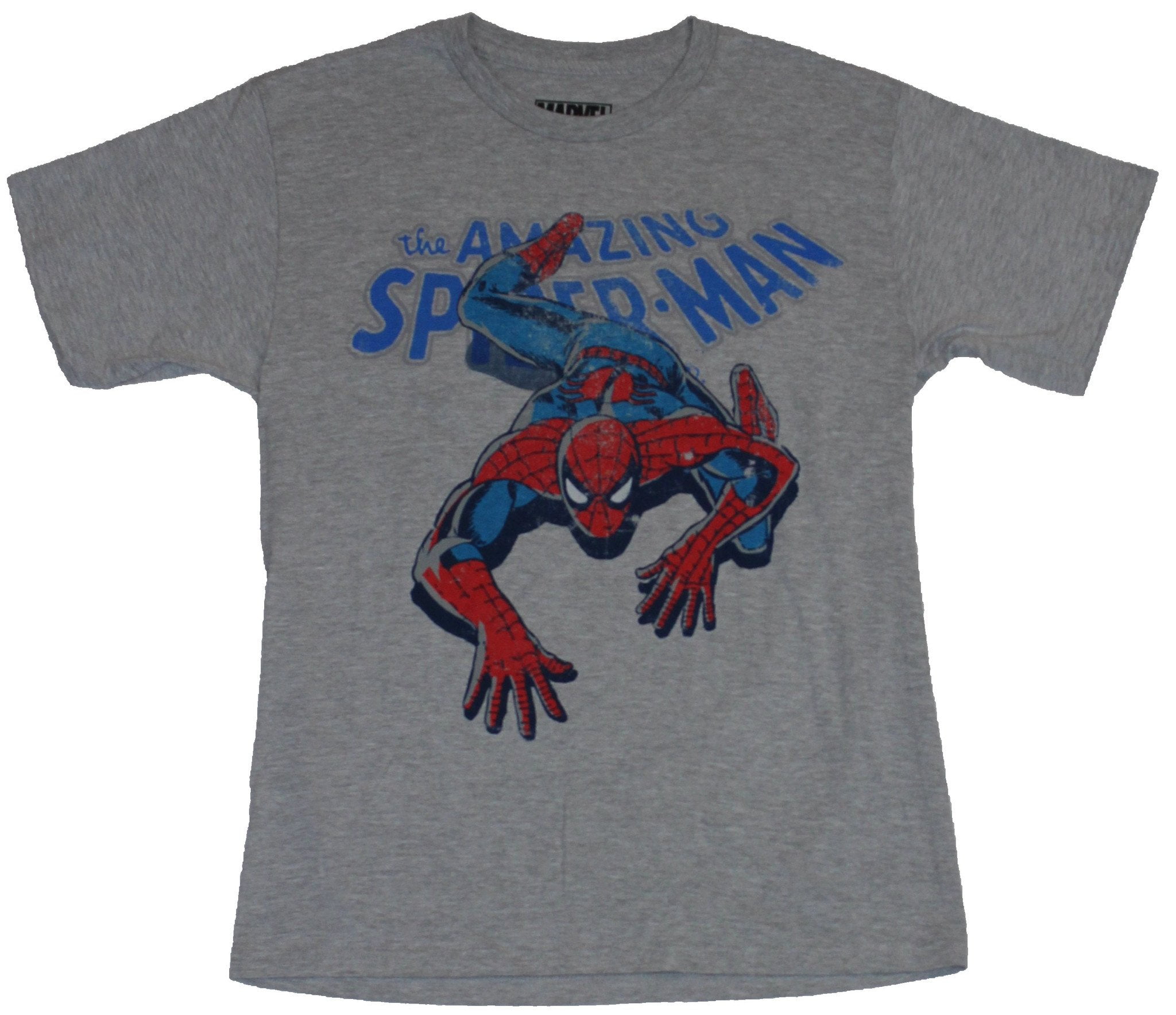 Marvel Officially Licensed Merchandise Distressed Spider-Man Girly T-Shirt