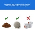 thumbnail image 4 of Cafetera Elite Gourmet EHC111A con taza térmica de 400 ml, color negro Elite Gourmet NA, 4 of 7