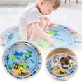 thumbnail image 2 of WIFKLSIIPG Coussin d'Entraînement pour Enfants, Coussin de Siège Gonflable Musical, Remplissable d'Eau, Forme Ronde (95cm), 2 of 9