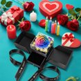 thumbnail image 2 of Preserved Rose Gifts for Women -Eternal Flowers Rose Birthday Gifts for Her Mom Wife Girlfriend Grandma on Valentines Mothers Day Christmas Anniversary Romantic-Dark Blue, 2 of 5