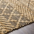 thumbnail image 3 of Surya Santa Barbara SBB-2310 30x96" Runner Global Fabric Area Rug in Tan/Black, 3 of 6