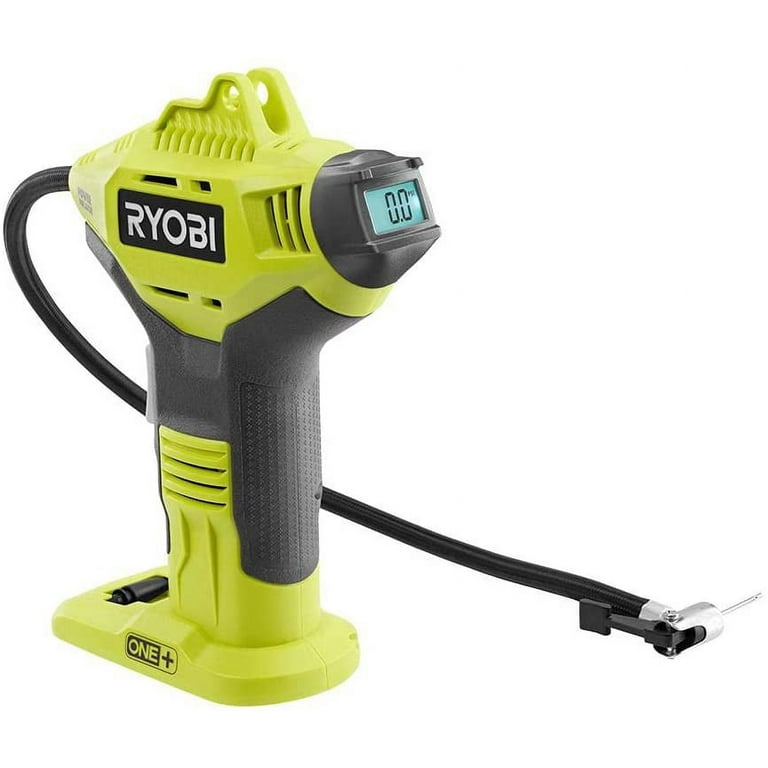 Ryobi P737D 18 Volt ONE Portable Cordless High Pressure Tire Air Pump Compressor with 4.0 Ah 18 Volt Battery Walmart