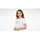 thumbnail image 4 of Playera Reebok Mujer Basic Athlete Tee Silver Blanco Running blanco M, 4 of 6