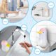 thumbnail image 5 of SAYOO Sensor de control infrarrojo dispensador de jabon, dispensador automatico de espuma de pinguino SAYOO  moda, 5 of 6