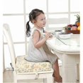thumbnail image 4 of Booster Seat Cushion Kids High Chair Kitchen High Chair Cushion Baby Portable Toddler Booster Seat with Straps for Dining Chair Sheet, 4 of 4