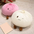 thumbnail image 4 of Steamed Soup Dumplings Plush Toys Huggable Cushion Cuddly Pillow Cushion Stuff Dolls Food Plush Plushie Stuffed Animals Valentine'S Day/Birthday/Holiday A - One Size, 4 of 8