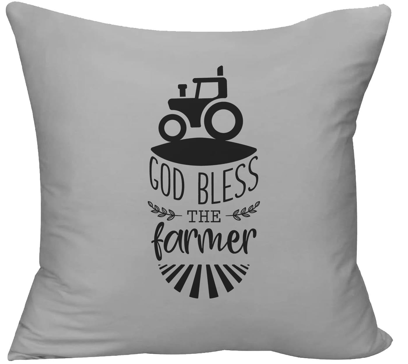 Personalized Farmhouse Style Throw Pillow Covers 18x18 (Farm