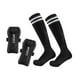 thumbnail image 2 of Soccer Shin Guards Swines con calcetines de fútbol Ligeros para todas las edades Equipo de fútbol Gear de protección de amortiguación Negro L, 2 of 8