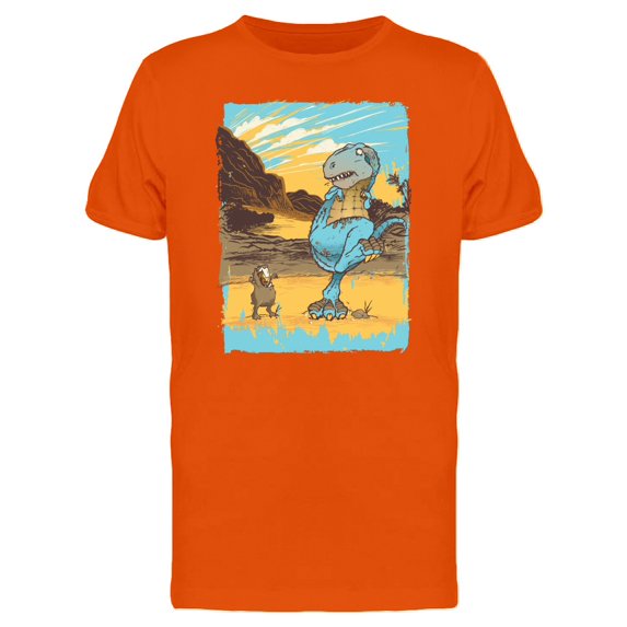 T-Rex & Prehistoric Guinea Pig Tee Men's -Image by Shutterstock