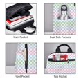 thumbnail image 5 of Balery Colorful Checkerboard Lightweight Backpack for Men and Women - Durable and Water-Resistant, Ideal for School, Work, Travel, and Everyday Use, 5 of 9