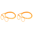 thumbnail image 1 of Gafas Paja Tontas Divertidas Con Pajita para Fiestas Infantiles Color Naranja, 1 of 9